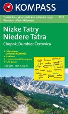 Kompass Karten: Kompass Karte Niedere Tatra. Nizke Tatry