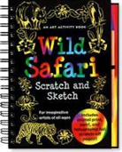 Heather Zschnock, Heather Zschock, Kerren Barbas, Inc Peter Pauper Press - Wild Sarari Scratch and Sketch