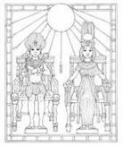 Patricia J. Wynne - King Tut Coloring Book