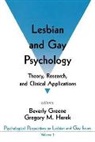 Greene, Society for the Psychological Study of L, Beverly A Greene, Beverly A. Greene, Gregory M Herek, Gregory M. Herek - Lesbian and Gay Psychology
