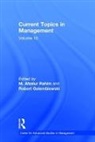 M. Afzalur Golembiewski Rahim, M.afzalur Golembiewski Rahim, M. Afzalur Rahim, Robert Golembiewski, Robert T. Golembiewski, M. Afzalur Rahim - Current Topics in Management