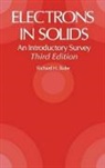 Richard H. Bube, Richard H. (Stanford University) Bube, Bube Richard H. - Electrons in Solids