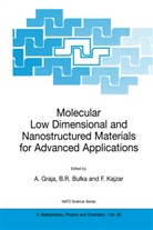 B. R. Bulka, B.R. Bulka, A. Graja, F Kajzar, F. Kajzar, François Kajzar... - Molecular Low Dimensional and Nanostructured Materials for Advanced Applications