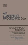Marcos Moshinsky, Thomas H. Seligman, Kurt Bernardo Wolf, A. Frank, T. H. Seligman, B. Wolf - Group Theory in Physics