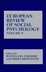 W. Stroebe, Wolfgang Stroebe, Wolfgang Hewstone Stroebe, STROEBE W, Miles Hewstone, Wolfgang Stroebe - European Review of Social Psychology, Volume 5