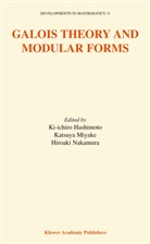 Ki-ichiro Hashimoto, Katsuy Miyake, Katsuya Miyake, Hiroaki Nakamura - Galois Theory and Modular Forms