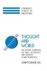 Christopher S Hill, Christopher S. Hill, Jonathan Dancy, Ernest Sosa - Thought and World