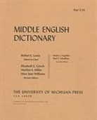 Robert E. Lewis, Robert E. Lewis, Mary Jane Williams - Middle English Dictionary