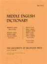 Sherman M. Kuhn, Hans Kurath, Robert E. Lewis, Robert E. Lewis - Middle English Dictionary