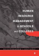 Jacky Lumby, Lumby Jacky, David Middlewood, David Lumby Middlewood, Middlewood David - Human Resource Management in Schools and Colleges