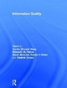 C. Fisher, Ronald C. Fisher, S. Madnick, E. Pierce, R. Wang, Xiaohu Wang... - Information Quality