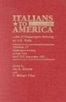 Ira A. Filby Glazier, P. William Filby, William P Filby, William P. Filby, Ira A Glazier, Ira A. Glazier - Italians to America