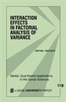James Jaccard, James J. Jaccard, Jim Jaccard, James J Jaccard, James J. Jaccard - Interaction Effects in Factorial Analysis of Variance