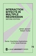 James Jaccard, James J. Jaccard, James J. Turrisi Jaccard, James Turrisi Jaccard, Jim Jaccard, … - Interaction Effects in Multiple Regression