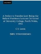 C. S. Lewis, C.S. Lewis - Preface to Paradise Lost