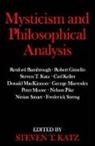Steven T. Katz, KATZ STEVEN T, Katz, Steven T. Katz - Mysticism and Philosophical Analysis