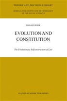 E F Oeser, E. F. Oeser, E.F. Oeser, Erhard Oeser - Evolution and Constitution