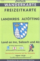 Fritsch Landkartenverlag, Fritsch Fritsch Landkartenverlag - Fritsch Karten - Nr.78: Fritsch Karte - Landkreis Altötting, Land an Inn, Salzach und Alz
