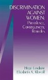 Elizabeth A. Klonoff, Elizabeth Adele Klonoff, Hope Landrine, Hope Klonoff Landrine, LANDRINE HOPE KLONOFF ELIZABETH A - Discrimination Against Women