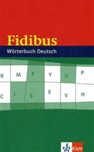 Ulric Haaf, Hans H Plickat, Heidemari Langner, Treger - Fidibus, Wörterbuch Deutsch