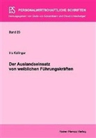 Iris Kollinger - Der Auslandseinsatz von weiblichen Führungskräften