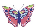 Marty Noble - Shiny Butterfly Stickers