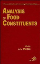 Lance Dieter, Multon, J. L. Multon, J.l. Multon, J.-L. Multon, J.-L. (Director of Research Multon... - Analysis of Food Constituents