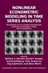 William A. Barnett, David F. Hendry, Svend Hylleberg - Nonlinear Econometric Modeling in Time Series