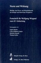 Eugen Bucher, Claus-Wilhelm Canaris, Heinrich Honsell - Norm und Wirkung