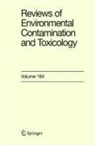 George Ware, Springer, G. W. Ware, George W. Ware - Reviews of Environmental Contamination and Toxicology. Vol.184