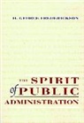 Frederickson, H George Frederickson, H. George Frederickson, Hg Frederickson - Spirit of Public Administration