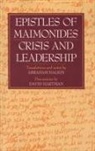 Abraham S. Halkin, HALKIN ABRAHAM S, Moses Maimonides - Epistles of Maimonides