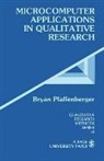Bryan Pfaffenberger, Bryan Pfaffenberger - Microcomputer Applications in Qualitative Research