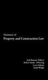 Hardy-Pickering, Robert Hardy-Pickering, J. Rostron, J. Hardy-Pickering Rostron, Jack Rostron, Jack Hardy-Pickering Rostron... - Dictionary of Property and Construction Law