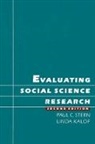 Linda Kalof, Linda (Professor of Sociology Kalof, Stern, Paul C. Stern, Paul C. Kalof Stern - Evaluating Social Science Research