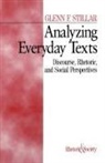 Glenn F Stillar, Glenn F. Stillar - Analyzing Everyday Texts