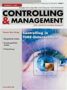 Thomas Hess, Jürgen Weber - ZfCM (Zeitschrift für Controlling und Management), Sonderhefte: Controlling in TIME-Unternehmen
