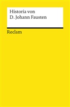 Richar Benz, Richard Benz - Historia von D. Johann Fausten
