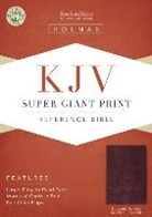 Broadman &amp; Holman Publishers, Holman Bible Staff - Super Giant Print Reference Bible-KJV