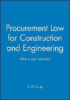 R W Craig, R. W. Craig, R.W. Craig - Procurement Law for Construction and Engineering Works and Services