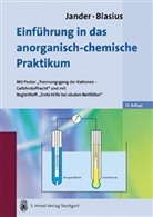 Ewald Blasius, Gerhart Jander, Eberhard Schweda, Joachim Strähle - Einführung in das anorganisch-chemische Praktikum