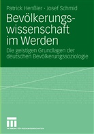 Patric Henssler, Patrick Henßler, Josef Schmid, Patrick Henßler, Josef Schmid - Bevölkerungswissenschaft im Werden