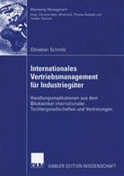 Christian Schmitz - Internationales Vertriebsmanagement für Industriegüter