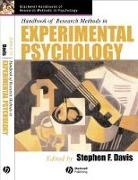 Davis, Stephen F. Davis, Stephen F. (Texas Wesleyan University) Davis, DAVIS STEPHEN F, Stephen F. Davis, Stephen F. (Texas Wesleyan University) Davis... - Handbook of Research Methods in Experimental Psychology