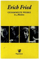 Erich Fried, Volke Kaukoreit, Volker Kaukoreit, Wagenbach, Wagenbach, Klaus Wagenbach - Gesammelte Werke, 4 Bde.