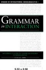 Cecilia E. Ford, Cecilia E. (University of Wisconsin Ford, Cecilia E. Professor Ford, Paul Drew, Marjorie Harness Goodwin - Grammar in Interaction