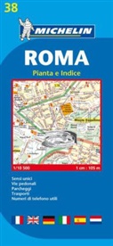 XXX - Michelin Karten - Bl.38: ROMA - PIANTA E INDICE