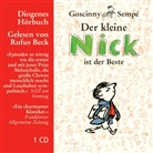 Ren Goscinny, René Goscinny, Sempé, Jean Jacques Sempé, Jean-Jacques Sempé, Rufus Beck... - Der kleine Nick ist der Beste, 1 Audio-CD (Audiolibro)