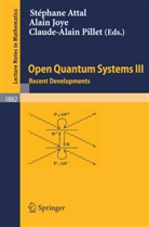 Stéphane Attal, Alain Joye, Claude-Alain Pillet, Stéphane Attal, Alai Joye, Alain Joye... - Open Quantum Systems III. Vol.3