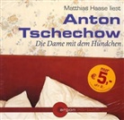 Anton Tschechow, Anton Pawlowitsch Tschechow, Matthias Haase - Die Dame mit dem Hündchen, 1 Audio-CD, Neuausgabe (Audio book)